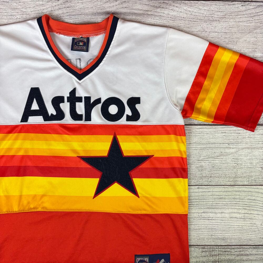 Vintage Houston Astros Cooperstown Collection #25 Jose Cruz Jersey